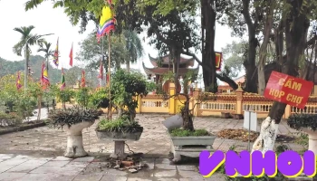Bờ hồ Hợp Thịnh - Xóm Hợp Thịnh