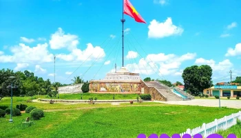 Cột cờ giới tuyến Hiền Lương - Hiền Lương