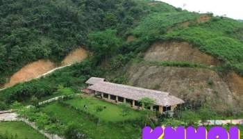 Khu du lịch trải nghiệm Bản Mường Xanh - Hòa Bình