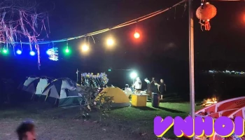 Quán camping cây dừa - Mã Đà