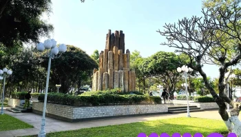 Trụ đá Đại Đoàn Kết - P.Tây Sơn