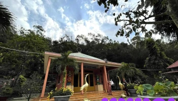 Tịnh xá Ngọc Tiên - Đường Xe Lên