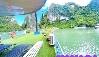 Vé tàu thăm Vịnh Hạ Long - Bãi Cháy