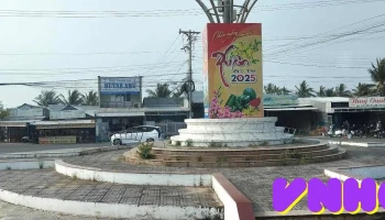 Vòng xoay Khánh An - Cà Mau