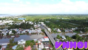 Vòng xoay Ngã Năm Lai Vung - Lai Vung