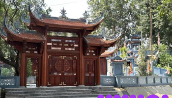Đền thác cái linh từ - Tuyên Quang