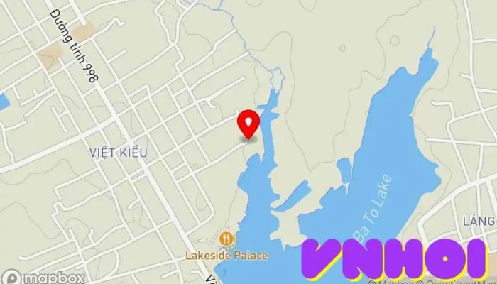 bản đồ của Ba To Lakeview Điểm thu hút khách du lịch trong Bà Rịa - Vũng Tàu
