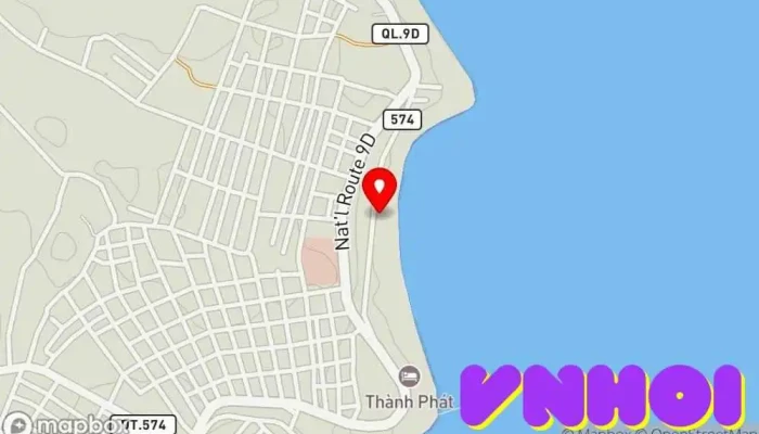 bản đồ của Bãi biển Cửa Tùng Bãi biển trong Vĩnh Linh