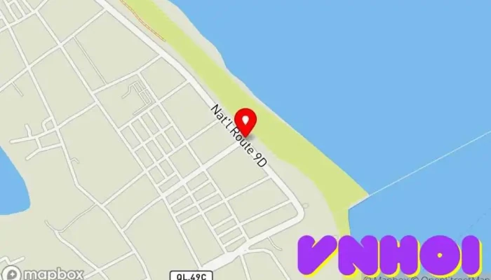 bản đồ của Bãi tắm Cửa Việt Bãi biển trong TT. Cửa Việt