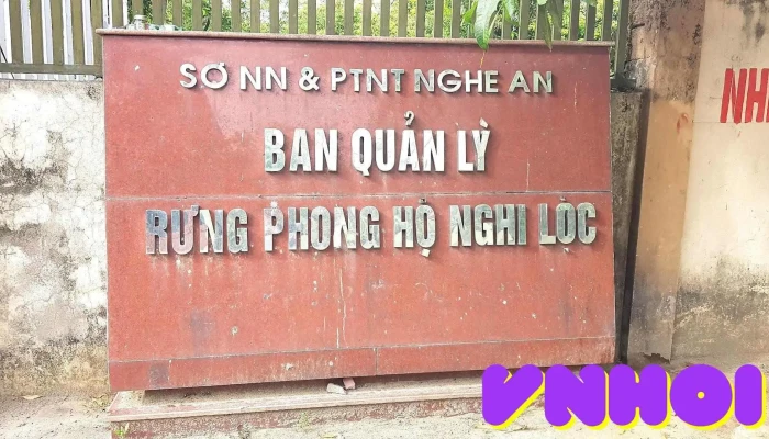 Ban quản lý rừng phòng hộ Nghi Lộc - Nghệ An