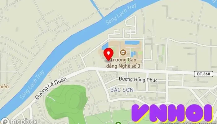 bản đồ của Bảo tàng Quân Khu 3 Bảo tàng, Điểm thu hút khách du lịch trong Hải Phòng