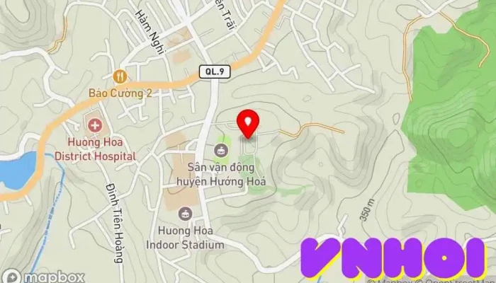bản đồ của Bảo Tháp Khe Sanh Điểm thu hút khách du lịch trong TT. Khe Sanh
