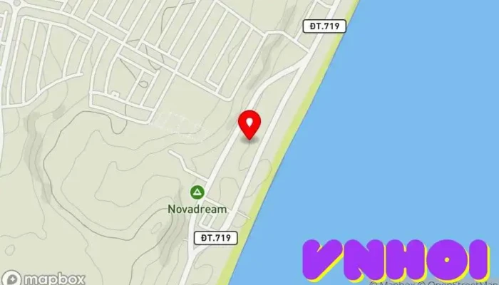 bản đồ của Bikini Beach Công viên trong Bình Thuận