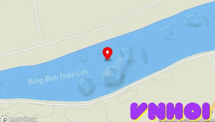 bản đồ của Búng Bình Thiên Lớn Hồ trong An Giang