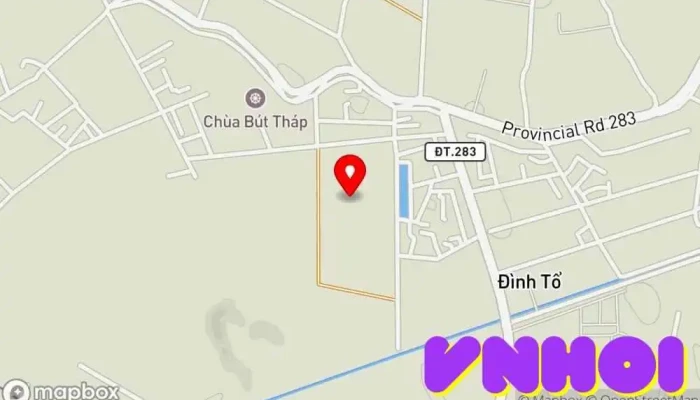 bản đồ của Bút Tháp  trong Bắc Ninh