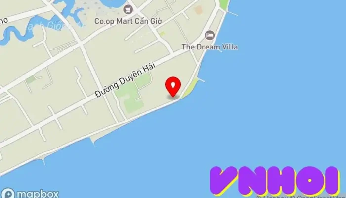 bản đồ của Camping Eco Beach Cần Giờ Điểm thu hút khách du lịch trong Hồ Chí Minh