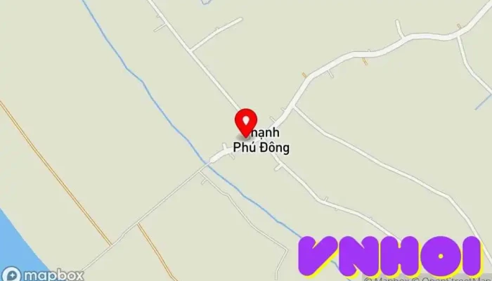bản đồ của Chợ Cái Mít Thạnh Phú Đông Chợ trong Bến Tre
