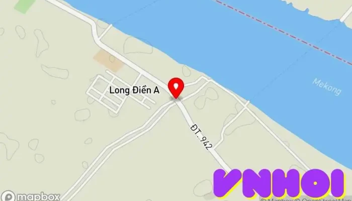 bản đồ của Chợ Thủ  trong An Giang