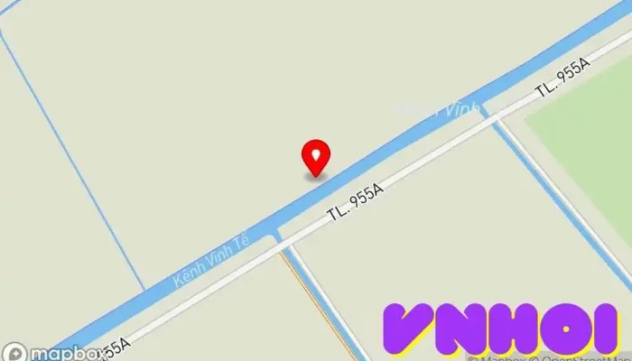 bản đồ của Chùa Bồng Lai (chùa Bà Bài) Chùa phật giáo trong An Giang