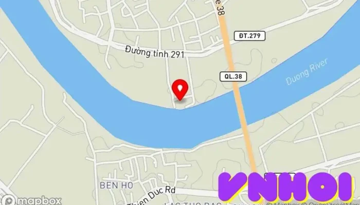 bản đồ của Chùa Giáo Đường Chùa phật giáo trong Bắc Ninh