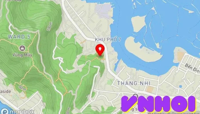 bản đồ của Chùa Hộ Pháp (Thích Ca Phật Đài) Chùa phật giáo, Điểm thu hút khách du lịch trong Bà Rịa - Vũng Tàu