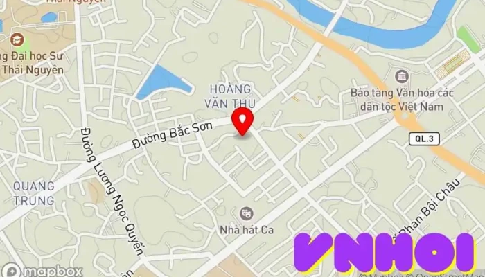 bản đồ của Chùa Phù Liễn Chùa phật giáo, Điểm thu hút khách du lịch trong Thái Nguyên