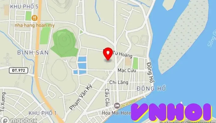 bản đồ của Chùa Tam Bảo Chùa phật giáo, Điểm thu hút khách du lịch trong Kiên Giang