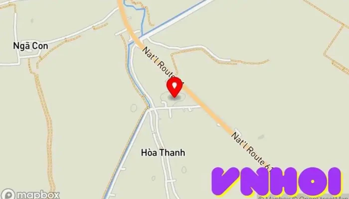 bản đồ của Chùa Thanh Gia Chùa phật giáo trong Kiên Giang