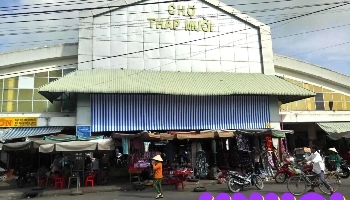 Chợ thực phẩm Tháp Mười - Đ. Hùng Vương