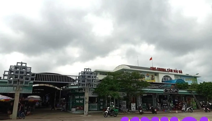 Chợ Đức Dương - Tt. Quảng Hà