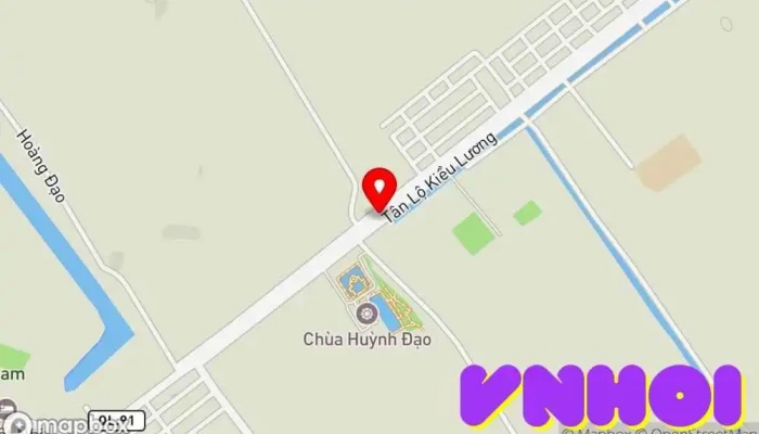 bản đồ của Cổng chào Khu du lịch quốc gia Núi Sam Điểm thu hút khách du lịch trong An Giang