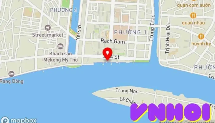 bản đồ của CÔNG TY TNHH DỊCH VỤ VÀ DU LỊCH MỸ THO ( MY THO TOURIST) Đại lý du lịch bằng thuyền trong Tiền Giang