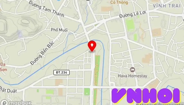 bản đồ của Công viên Chi Lăng Công viên trong Lạng Sơn