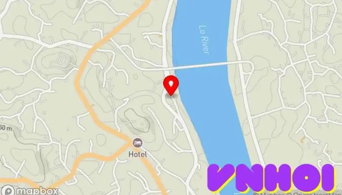 bản đồ của Công viên Đoan Hùng Khu vực đi bộ trong 228