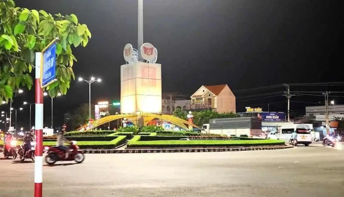 Cong Vien Ham Luong Bung Binh Mu Moi Nhat - Bến Tre