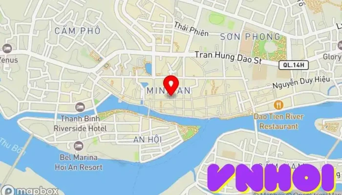bản đồ của Công viên Kazik Đài tưởng niệm, Công viên lưu niệm, Điểm thu hút khách du lịch trong Quảng Nam