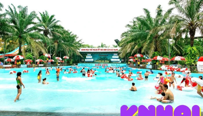Công viên nước Đầm Sen - Phường 3