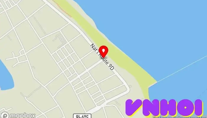 bản đồ của Cửa Việt Beach Điểm thu hút khách du lịch trong TT. Cửa Việt