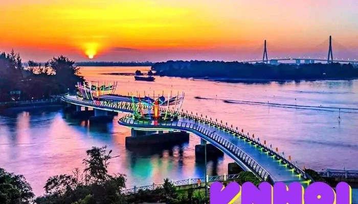 Cầu đi bộ bến Ninh Kiều - Cần Thơ - Cầu Đi Bộ Ninh Kiều