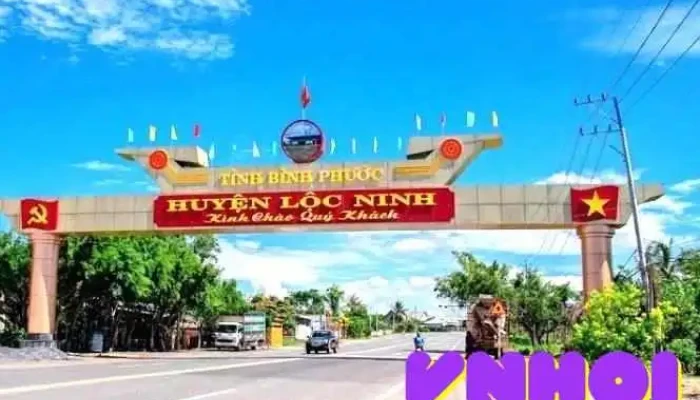 Cổng Chào Huyện Lộc Ninh - Bình Phước