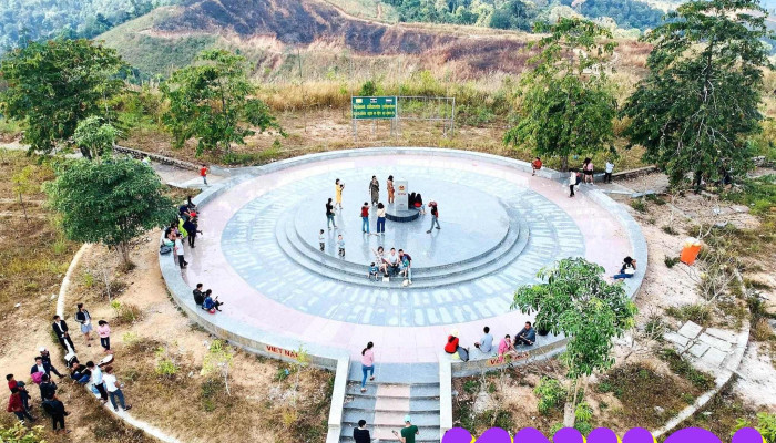 Cột Mốc Biên giới Việt Nam - Campuchia- Lào - Unnamed Rd
