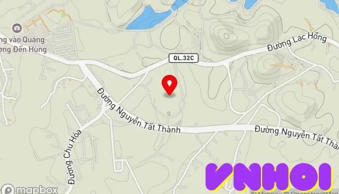 bản đồ của Đài Tưởng Niệm Liệt Sĩ Phú Thọ Công viên lưu niệm trong Đ. Nguyễn Tất Thành
