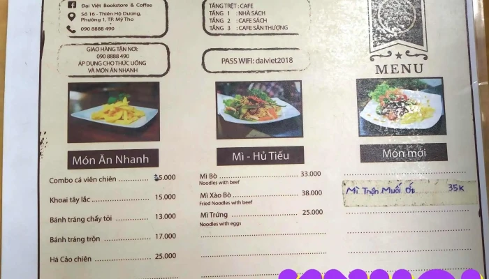 Dai Viet Bookstore Coffee Thuc Don - Tiền Giang