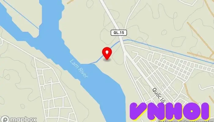 bản đồ của Đập Bara Đô Lương Điểm mốc lịch sử trong Nghệ An