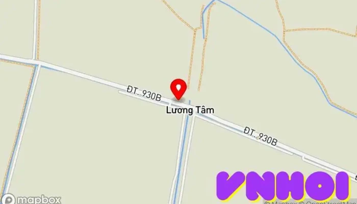 bản đồ của Đền Thờ Bác Hồ Xã Lương Tâm Bảo tàng di sản trong Hậu Giang