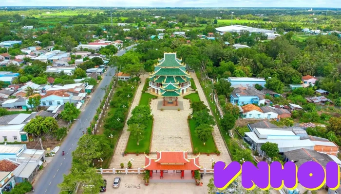 Den Tho Va Mo Danh Nhan Nguyen Dinh Chieu Moi Nhat - Bến Tre