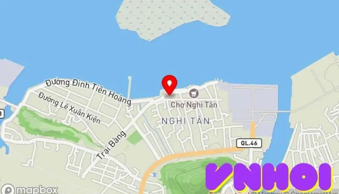 bản đồ của Đền Vạn Lộc Nơi thờ cúng, Điểm thu hút khách du lịch trong Nghệ An