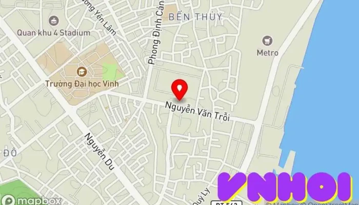 bản đồ của Di tích lịch sử Cồn Mô Bảo tàng trong Nghệ An