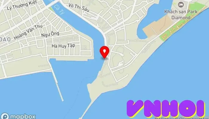 bản đồ của Địa điểm ngắm hoàng hôn Điểm thu hút khách du lịch trong Bình Thuận