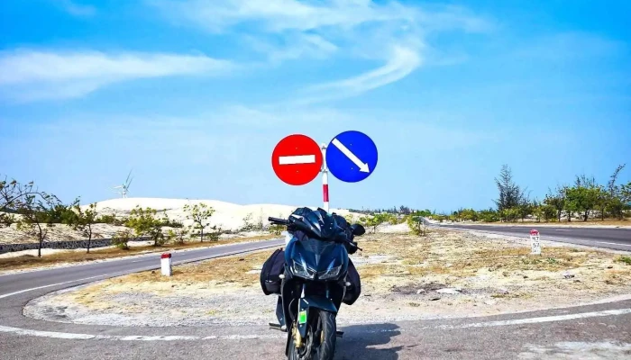 Diem Check In Bien Bao Giao Thong Bau Trang Tat Ca - Bình Thuận